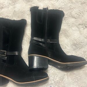 BareTraps Black Winter Boots with Buckle Detail. Not only for winter.,